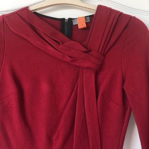 Neiman Marcus Crimson Dress